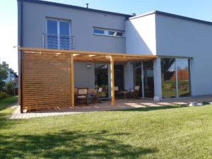 Hliníková pergola Uherské Hradiště