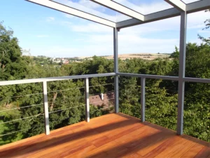 Hliníková pergola Osvětimany - Uherské Hradiště