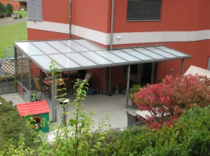 Hliníková pergola Karlovy Vary