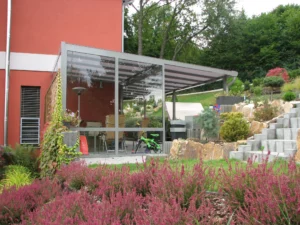 Hliníková pergola Karlovy Vary